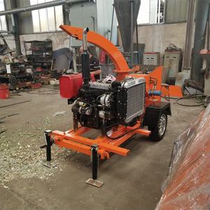 เครื่องสับไม้ CE เครื่องยนต์ดีเซลเครื่องสับไม้แบบเคลื่อนที่เครื่องย่อยไม้ป้อนอัตโนมัติสำหรับอุตสาหกรรม - Product Image 3