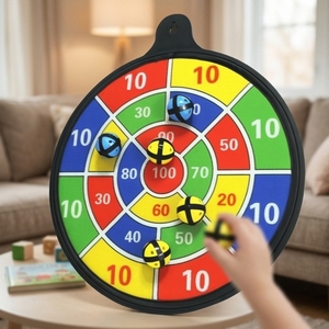 Safe <b>Dart</b> Toy OEM Eco-friendly Lightweight 16 Inch Magnetic Dartboard - Product Image 1