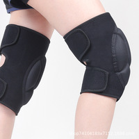 Genouillères en néoprène flexibles pour le sport Équipement de protection épaissi pour le basket-ball Football Cyclisme Danse Genouillères Protecteur