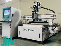 Machine de gravure sur bois CNC avec moteur à broche unique, commande DSP 9kW pour la fabrication de jouets