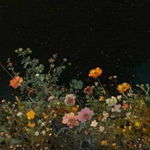 Peinture originale Night Garden, art abstrait, nature morte, peinture acrylique sur toile, décoration pour la maison et l'hôtel - Product Image 5