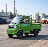 Camion de fret électrique à énergie nouvelle, certifié EEC et COC, à 4 roues et cabine fermée, adapté à la livraison de marchandises commerciales