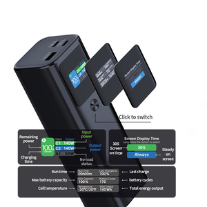 Producto electrónico de consumo 27000mAh Notebook Cargador portátil USB 22,5 W 3 puertos PD3.1 Carga rápida Laptop Power Bank - Product Image 3