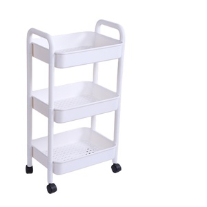 three layers home storage organization kitchen plastic home storage rack organization of the home storage