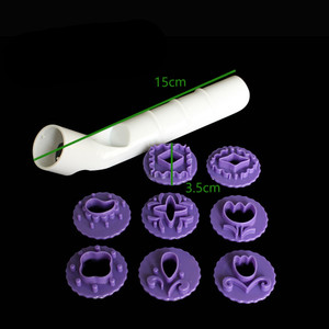 Flower Fondant <b>Cake</b> Embossing Mold Set Reusable <b>Cake</b> <b>Decorating</b> Tools Baking <b>Supplies</b> Wedding - Product Image 3
