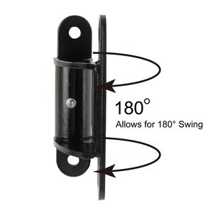 <span class=keywords><strong>Bisagras</strong></span> de puerta de rodamiento de rodillos de soldadura de perno moderno de 7 "de alta resistencia Bisagra de Puerta de Hierro lubricable <span class=keywords><strong>para</strong></span> puertas de entrada <span class=keywords><strong>grandes</strong></span> y pesadas 1100 libras - Product Image 5