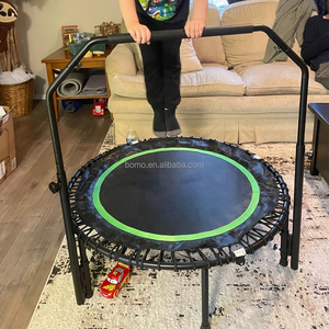 Cama Elástica Zoshine de Alta Calidad para Uso Doméstico, Adultos y Niños, Silenciosa, Plegable, con Reposabrazos Redondos, Trampolín Deportivo para Fitness - Product Image 3