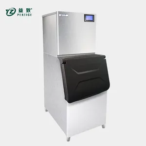 YIZHI Energy Saving 200KG/24H Crystal Ice Maker Machine Factory direct selling moon-shaped ice maker with a three-year warrant