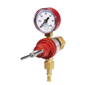 Válvula Reductora de Presión de Gas Estilo Kazajstán para Cilindros de Oxígeno, Válvula para Acetileno, Propano, Helio, Manómetro de Oxígeno - Product Image 1