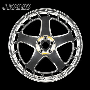 JJSEES Luxury Custom Forged Alloy Car Racing Wheel Rim 18-22 Inch Deep Dish Wheel for <strong>BMW</strong> for Nissan <strong>GTR</strong> C8 5x114.3 5x130 40mm - Product Image 4