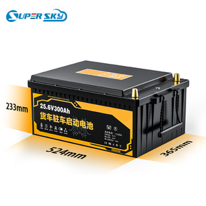 Stockage d'énergie 25.6v 300ah Batterie Lithium Ion Rv Camion Lifepo4 Batterie Smart Bms Camion Batterie avec Bluetooth - Product Image 1