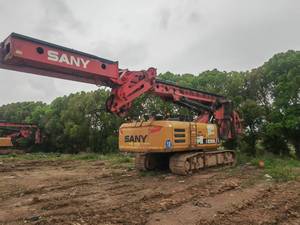 SANY SR285 Rotary <b>Drilling</b> Rig 285kNm Torque 100T Weight 300kW for Bridge Port Pile Foundation - Product Image 2