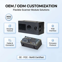 Module de lecteur de codes-barres USB WCMI 1D 2D QR, lecteur de codes fixe pour supermarché, pièces PDA en stock