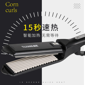 Lisseur à cheveux Tujiang 11 cm avec plaques en titane, chauffe rapide, usage professionnel en salon - Product Image 2