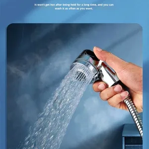 Ferramenta Shampooing Torneira Handheld Chrome Chuva Chuveiro Cabeça Barbearia Pressurizada Spray Hair Salon Shampoo Bed Hotel Apartamento - Product Image 2