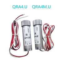 Sensor de Llama UV Original QRA4.U, Fotocélula para Quemadores, Detector de Llama Ultravioleta de Alta Sensibilidad