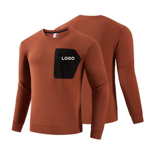 Camiseta de manga larga personalizada para hombre para Otoño Invierno transpirable de secado rápido al aire libre informal suelta con patrón impreso - Product Image 1