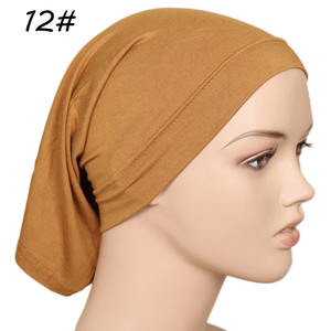Indien Africain Coton Stretch Élastique Réglable Perte <span class=keywords><strong>Cheveux</strong></span> <span class=keywords><strong>Cancer</strong></span> Tête Enveloppes Turban Chapeau - Product Image 3