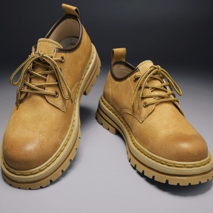 Botas Formales de Cuero Genuino para Hombre, Personalizables, de Lujo, Impermeables, con Cordones, para Oficina y Carrera Profesional - Product Image 2