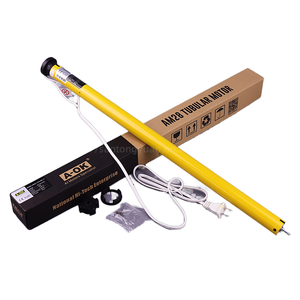 A-OK OK Tubular <strong>Motor</strong> <strong>Curtain</strong> Opener AC Input Electronic Limit Radio Motorized Roller Blinds Shutter 28mm Indoor Use Plastic - Product Image 1