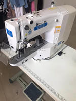 Machine à coudre industrielle periwig QS-1900AST periwig postiche robuste zigzag bartack jeans denim clip pour perruque machine à coudre