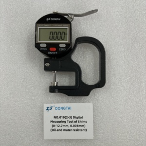 Jauge d'épaisseur numérique en <span class=keywords><strong>plastique</strong></span> pour droitiers NO.019(2-3), sans USB (0-12,7 mm, 0,001 mm), outil de mesure pour calages - Product Image 1