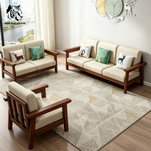 Fournisseur chinois, prix bas, sur mesure, stock important, expédition immédiate, canapé couche, nouveau design, meubles de salon, canapé sectionnel en bois. - Product Image 6