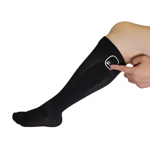 Özel basketbol buzağı kollu sıkıştırma masaj çorap nefes basketbol futbol koşu bisiklet için Hemming