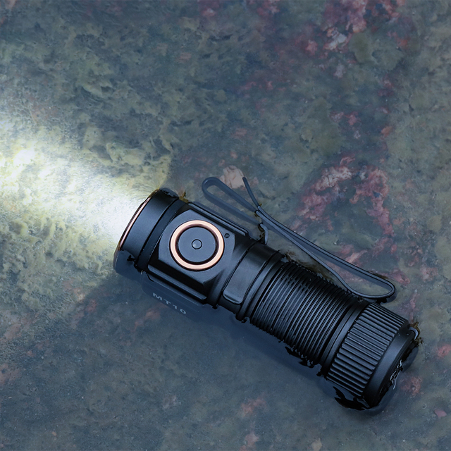 TrustFire MT10 LED Work Light 16340 Rechargeable Mini 1050Lm Keychain Portable Custom Flashlight
