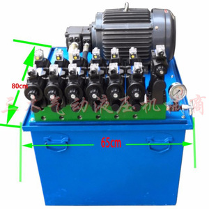 Groupe hydraulique 7,5 kW, moteur PV2R1, 21 bars, réservoir d'huile 200 L, système hydraulique pour plateforme élévatrice - Product Image 2