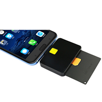 Lecteur de carte à puce de téléphone portable Android bon marché ISO 7816 avec interface USB DCR32