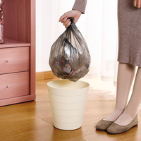 Sacs poubelles en plastique jetables en gros, sacs à cordon plats colorés de 13 gallons pour bureau, maison, magasin