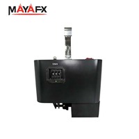 Système de suspension de rideau de scène MAYAFX avec crochet de levage électrique métallique connecté par câble, interfaces DMX/ALIMENTATION, 50/60Hz, 10Kg