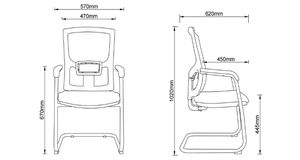 Silla de Oficina Giratoria Blanca Ergonómica de Lujo <span class=keywords><strong>para</strong></span> Computadora, Muebles de Fábrica - Product Image 6