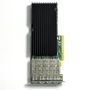 High Quality X520-DA4 Bulk Stock 10 Gb 4-Port SFP+ NIC X520-DA2 82599ES X710-DA2 Ethernet Card For Desktop Pc