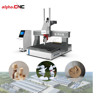Router CNC a 5 Assi di Alta Qualità e Precisione per Lavorazione del Legno, Acrilico, PVC e Schiuma, per Scultura e Falegnameria - Product Image 1