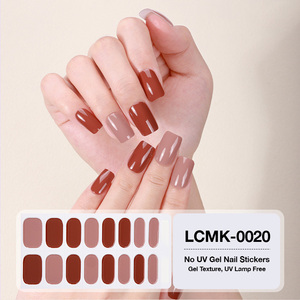 Pegatinas de <span class=keywords><strong>Uñas</strong></span> de Gel de Color Sólido Brillante a la Moda, Sin Necesidad de Esmalte de <span class=keywords><strong>Uñas</strong></span>, de Larga Duración <span class=keywords><strong>para</strong></span> <span class=keywords><strong>Uñas</strong></span> Acrílicas, Regalos Vintage - Product Image 6