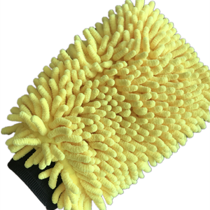 Gants de lavage de voiture à 5 doigts Gant de lavage de nettoyage double face multifonction doux - Product Image 5