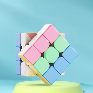 Chất lượng cao 5.6cm 3x3 Magic Cube mịn speedcube Stickerless 3x3x3 tốc độ Câu Đố khối đồ chơi cho trẻ em rubes - Product Image 4