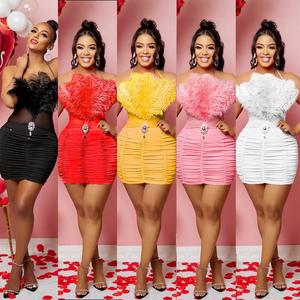 Vestido Largo Sexy al por Mayor para Mujer, Vestido Largo sin Mangas con Aberturas para Fiesta, Club, Cumpleaños, Nuevo 2026 - Product Image 5