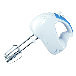 Batidora de Alimentos Eléctrica de Mano, Batidora de Huevos con Control de Botón, 5 Velocidades Variables, Carcasa de Plástico, Electrodoméstico para el Hogar - Product Image 1