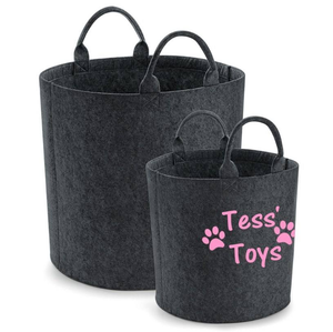 Cestas de Ropa Plegables Personalizadas de Fieltro de Lana, Duraderas, de Gran Capacidad, con Forma Suave, de Plástico, Venta al por Mayor de Fábrica Mofelt - Product Image 1