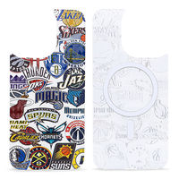 Coque arrière magnétique pour téléphones mobiles Antichoc Transformation rapide des motifs Logo personnalisable Étuis pour téléphones portables gratuits