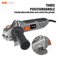 Meuleuse d'angle portable multifonctionnelle industrielle et de bricolage de haute qualité 230V 1100W avec disque de meulage