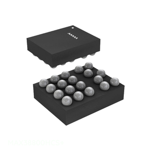 MAX38800HCS+ ชิปจัดการพลังงาน (PMIC) 19 VFBGA, WLCSP IC REG BUCK 9A 19WLCSP ชิ้นส่วนอิเล็กทรอนิกส์ ของแท้ บริการครบวงจร - Product Image 1