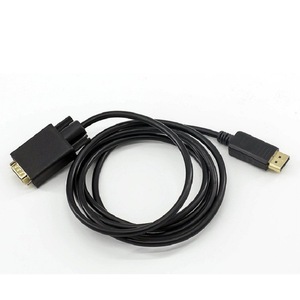 สายเคเบิลอะแดปเตอร์ DP เป็น VGA 1.8 ม. สำหรับการเชื่อมต่อวิดีโอแล็ปท็อป สายแปลงความละเอียดสูง - Product Image 1