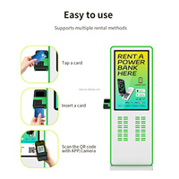 Cargador de Celulares Compartido con 48 Ranuras y Pantalla LCD de 43 Pulgadas para Estadios, Aeropuertos y Centros Comerciales