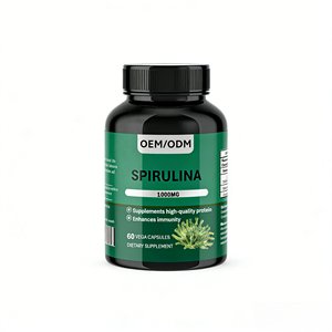 Groothandel <span class=keywords><strong>Spirulina</strong></span> 1000mg Vegan <span class=keywords><strong>Capsules</strong></span> 60 stuks |   Hoogproteïne immuunsupplement, 2 <span class=keywords><strong>capsules</strong></span> per portie - Product Image 1