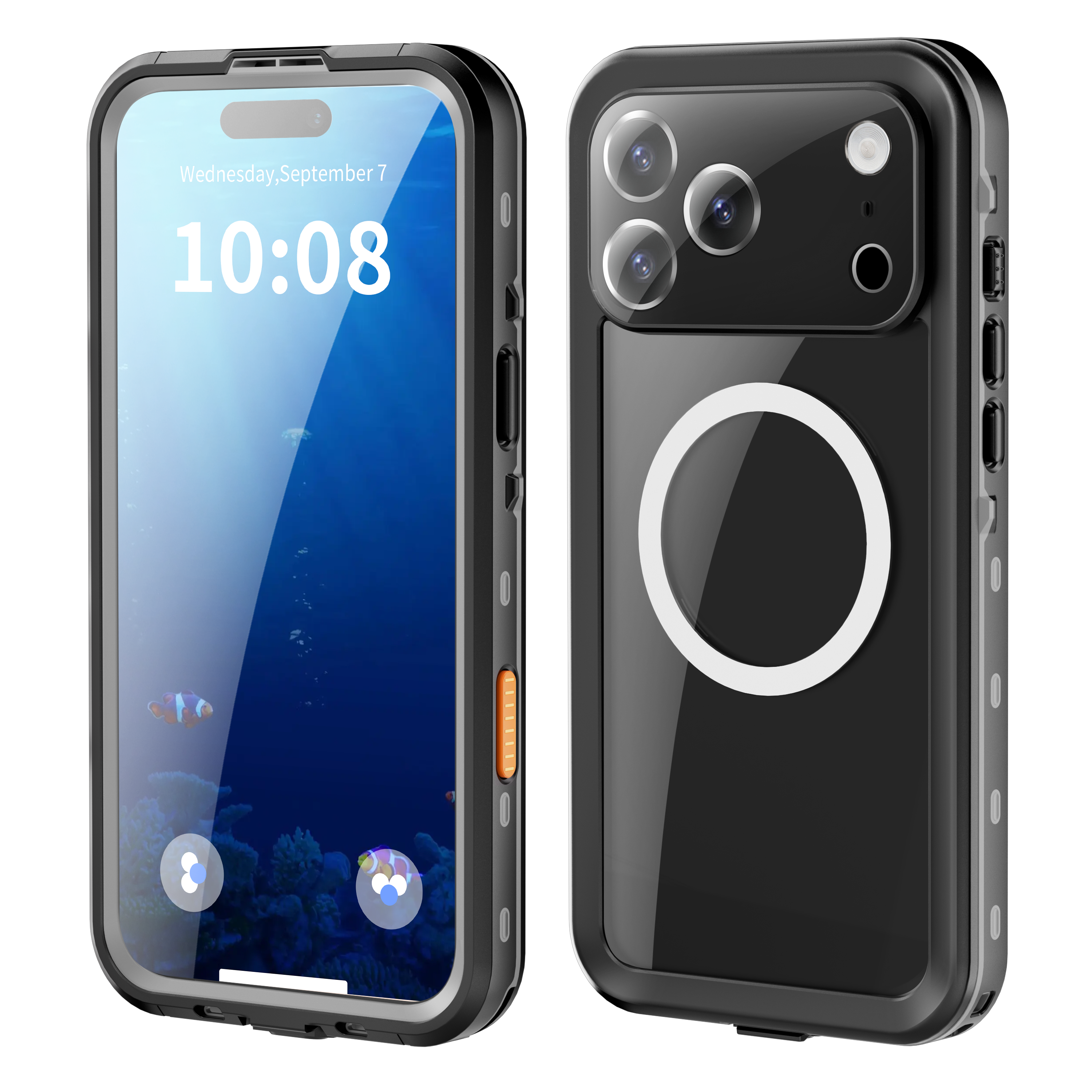 Noir pour iPhone 17 Pro Max