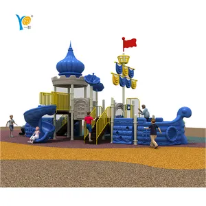 Kids Park Commercial Outdoor Playground Pirate Ship Playground Equipment